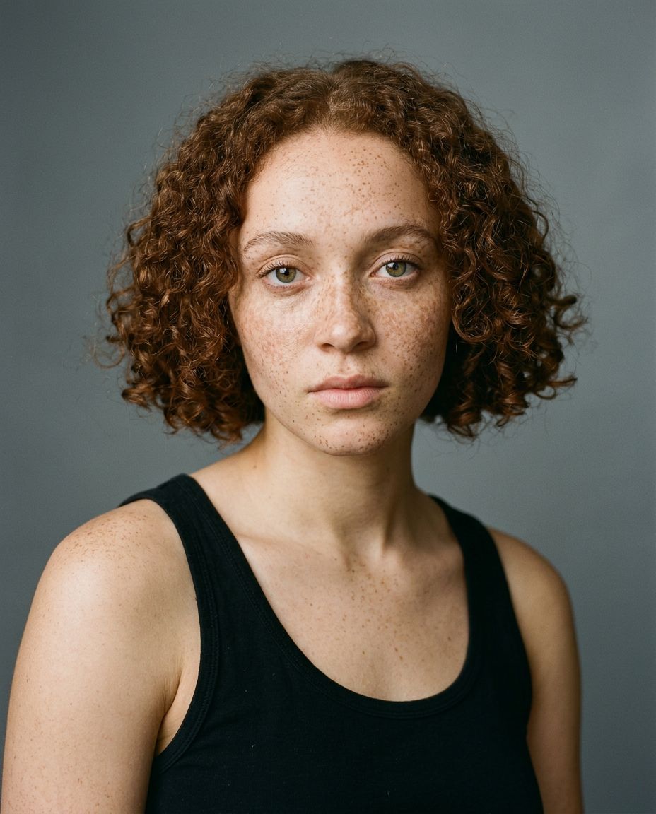 Studio casting portrait of Anouk Byrne